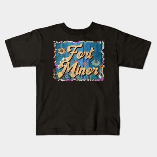 Retro Fort Name Flowers Minor Limited Edition Proud Classic Styles Kids T-Shirt